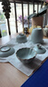 青澹汝窯蓋碗三才茶杯茶具天青色景德鎮(zhèn)陶瓷家用手工隨心蓋碗150ml 隨心蓋碗150ml不開片慈字底款 曬單實(shí)拍圖