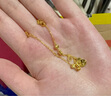 周大福馬上有福爆閃葫蘆黃金手鏈(工費(fèi)460)15cm 約4.9g EOF1680 曬單實(shí)拍圖