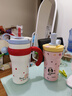 BABLOV保溫杯女士陶瓷覆膜內(nèi)膽水杯高顏值雙飲兒童吸管保冷杯子女生禮物 曬單實(shí)拍圖