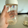 bebebus鉆光奶瓶3-6個月300ml新生兒寶寶ppsu偏心仿母乳防脹氣防嗆奶瓶 曬單實(shí)拍圖