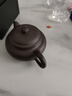 百年利永 宜興紫砂壺純?nèi)止ぴV老紫泥仿古壺功夫茶具泡茶壺230ml 曬單實(shí)拍圖
