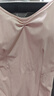 小茉莉舞蹈藝考女生吊帶體操服芭蕾舞練功服成人高胯形體服霧粉 L 曬單實(shí)拍圖