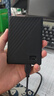 西部數(shù)據(jù)（WD）2TB 移動(dòng)硬盤 USB3.0 My Passport隨行版2.5英寸 黑 機(jī)械硬盤 筆記本電腦外接 大容量加密存儲(chǔ) 曬單實(shí)拍圖