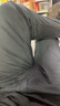 吉普（JEEP）高端男士休閑褲男2025春夏新款寬松直筒商務(wù)潮牌純棉透氣長褲子男 曬單實(shí)拍圖
