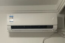 美的空調 大1.5匹 酷省電 新一級能效 變頻冷暖 省電壁掛式臥室掛機 國家補貼 KFR-35GW/N8KS1-1  曬單實(shí)拍圖