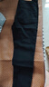 羅蒙（ROMON）牛仔褲男夏季休閑褲男士彈力修身小腳褲子男褲 黑色 32 曬單實(shí)拍圖
