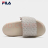 斐樂(lè )（FILA）女鞋運動(dòng)拖鞋2025夏季涼拖魔術(shù)貼休閑運動(dòng)鞋甜甜圈1S鞋子 牛津棕褐色-OT 37.5 曬單實(shí)拍圖