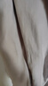 森馬（Semir）休閑褲女質(zhì)感慕斯褲慵懶垂感秋季寬松軟糯肌理闊腿褲107524127005 曬單實拍圖