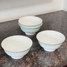 NINE CRANES景德鎮(zhèn)高顏值陶瓷家用碗具湯面碗微波爐簡約6英寸面碗4個 曬單實(shí)拍圖