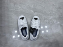 斯凱奇（Skechers）女鞋小白熊休閑鞋子厚底增高百搭運(yùn)動(dòng)軟底老爹鞋99999863 白色/海軍藍(lán)色/WNV 36.5 曬單實(shí)拍圖
