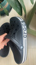 crocs卡駱馳洞洞鞋貝雅卡駱班輕便耐磨一腳蹬休閑鞋|205089 黑色/白色-066 41 /42(260mm) 曬單實(shí)拍圖