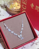 老鳳祥S925銀項(xiàng)鏈女紫藤花公主結(jié)時(shí)尚吊墜生日紀(jì)念日禮物送女友老婆 紫藤情結(jié)項(xiàng)鏈*品牌禮盒 曬單實(shí)拍圖