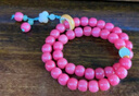 乘鯉菩提手串溏心老料風(fēng)化雙圈男女文玩粉色菩提繞指柔生日禮物8*9mm 曬單實(shí)拍圖