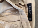 LAUREN RALPH LAUREN 拉夫勞倫 女裝經(jīng)典款雙面彈力長(cháng)褲RL60701 270-棕色 S (4) 曬單實(shí)拍圖