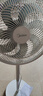 美的（Midea）【品質(zhì)推薦】七葉輕音柔風(fēng)電風(fēng)扇/家用省電落地扇/臺(tái)式電扇/廣角搖頭節(jié)能宿舍大風(fēng)量節(jié)能小型風(fēng)扇 白色經(jīng)典款 曬單實(shí)拍圖