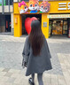 良人訪打底褲女秋冬加絨加厚保暖可外穿高腰顯瘦修身不掉襠不勾絲連褲襪 深灰色 秋季加絨（適合10~25°C） 均碼 （連腳） 曬單實(shí)拍圖