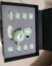 蘇氏陶瓷（SUSHI CERAMICS）汝窯開(kāi)片石瓢壺功夫茶具可養金線(xiàn)帶禮盒裝J1036 曬單實(shí)拍圖