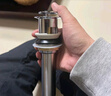 科勒（KOHLER）彈跳式落水 臺(tái)盆落水去水器 面盆止水塞下水器 帶溢流孔7119T 彈跳式落水【R7119T-CP】 曬單實(shí)拍圖