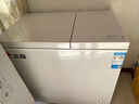 志高（CHIGO）雙溫冰柜家用小型雙開門冷凍冷藏保鮮兩用雙溫區(qū)商用冷柜一級節(jié)能省電 雙門雙溫【一級節(jié)能】 213L 曬單實拍圖