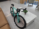SAVA薩瓦A7L碳纖維公路車自行車24速油壓碟剎一體彎把賽車成人 薄荷綠【R7100-24速純油碟】 51M【建議173cm-183cm】 曬單實(shí)拍圖