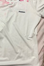 kawasaki川崎羽毛球服女款速干T恤運動短裙繁花似錦套裝A2808 霜白 M  曬單實拍圖