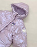 波司登（BOSIDENG）【反季】酷洛米聯(lián)名冬季羽絨服兒童中長款連帽加厚新國標90絨外套 魔法星球紫9BE1 150 /72 體重約60-72斤 曬單實拍圖