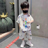 迪士尼寶寶哪吒衣服男童夏季套裝2025新款兒童襯衫小童兒童短袖運(yùn)動(dòng)一整套 圖片色 哪吒套裝 90 建議80-90cm1歲-1歲半 曬單實(shí)拍圖