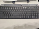 羅技（Logitech）時(shí)尚系列 K580 鍵盤 藍(lán)牙鍵盤 辦公鍵盤 無線鍵盤 便攜超薄鍵盤 筆記本鍵盤 平板鍵盤 星空灰 曬單實(shí)拍圖