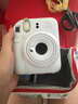 富士（FUJIFILM）mini 12拍立得相機迷你mini 7+/se/9/11/90/99升級版一次成像自帶美顏學生款便宜套餐含相紙禮物 茉莉白【影像花室套裝】 套餐二【標配+10張相紙+水晶殼+ 曬單實拍圖