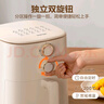 蘇泊爾（SUPOR）空氣炸鍋不用翻面 家用全自動(dòng)一體機(jī) 5L大容量 蒸汽嫩炸  精準(zhǔn)控溫 不沾易清洗 KJ53D827A 曬單實(shí)拍圖
