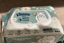 舒潔（Kleenex）清潔護理大禮包 卷紙 抽紙 手帕紙面巾紙濕廁紙 成人衛生囤貨 濕廁紙組合 240片*1盒 曬單實(shí)拍圖