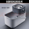 大衛(wèi)旋轉(zhuǎn)拖把40cm桿伸縮99-127cm 4頭加厚拖布 D7一鍵拆卸換頭 曬單實(shí)拍圖