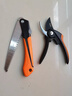 京悠雨德國精工sk5園林剪修枝專(zhuān)用剪刀果樹(shù)修枝剪粗枝花卉園藝剪刀家用 8寸園林剪+大號折疊鋸(送收納包+彈簧＋磨刀器】 曬單實(shí)拍圖
