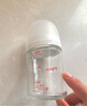 貝親（Pigeon）新生兒 防脹氣寬口徑玻璃奶瓶160ml SS號奶嘴 0個月+ AA260 曬單實(shí)拍圖