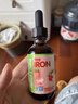 萊思紐卡（Nature's Nutra）美國原裝進口鐵劑滴劑嬰幼兒童1歲以上補鐵液態(tài)鐵60ml藍帽子認證 曬單實拍圖
