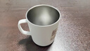 無印良品（MUJI）不銹鋼 雙層馬克杯  水杯 杯子 保溫保冷辦公室 白色 490ml 曬單實(shí)拍圖