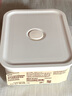 無印良品（MUJI） 聚丙烯可作為保存容器使用附氣閥便當(dāng)盒 飯盒 白色 長(zhǎng)方形  325ml 曬單實(shí)拍圖