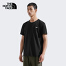北面（The North Face）速干T恤男短袖休閑吸濕半袖透氣純色簡(jiǎn)約春夏新款 黑色 L/175 曬單實(shí)拍圖