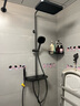 九牧（JOMOO）花灑套裝琴鍵按摩噴槍除垢頂噴水愈精靈淋浴器36668-882/HBS-1 曬單實拍圖