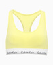 Calvin Klein內(nèi)衣【七夕禮盒明星同款摩登引力帶】女ck輕運動美背文胸QF3785AD SLM-檸檬黃 M 推薦75B-85A 曬單實拍圖