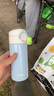 膳魔師（THERMOS）保溫杯350ml便攜男女士兒童保冷水杯子禮物TCOK-350 BL(DS) 藍(lán)色 曬單實(shí)拍圖