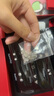 栢啟歆一周耳釘S999銀針女士飾品耳釘耳飾七夕節禮物生日禮物送女友老婆 【櫻桃款】一周耳釘【禮盒＋證書(shū)】 曬單實(shí)拍圖