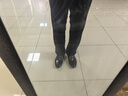 維絲圖西 VISTURSI品牌男士純皮休閑皮鞋男2025新款潮流瘦版真皮素面商務(wù)正裝鞋 黑色 42 曬單實(shí)拍圖