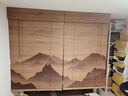 筍夢(mèng)棧 免打孔竹簾窗簾卷簾隔斷門簾 中式日式復(fù)古家用防曬遮光陽(yáng)臺(tái)裝飾升降 圓絲碳化色 曬單實(shí)拍圖