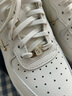 耐克NIKE板鞋女空軍一號(hào) AIR FORCE 1運(yùn)動(dòng)鞋F(xiàn)V3654-111帆白38.5 曬單實(shí)拍圖