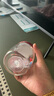 Hoag（霍格）玻璃奶瓶新生兒防脹氣奶嘴寬口徑0-3歲嬰兒寶寶防嗆奶瓶 240ml【SS+S+M奶嘴】 曬單實(shí)拍圖