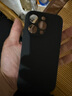 Smorss 【一體硅膠相機(jī)按鍵】適用蘋(píng)果16pro手機(jī)殼iphone16pro保護(hù)套親膚固態(tài)硅膠全包植絨男女款軟殼 黑 曬單實(shí)拍圖