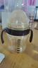 卡蜜迪（kamidi）ppsu奶瓶新生嬰兒大寶寶仿母乳斷奶吸管奶瓶210ml-3孔 曬單實(shí)拍圖