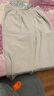 森馬（Semir）休閑褲女肌理長褲松弛感25夏季松緊腰闊腿褲山本褲109325127007 曬單實拍圖