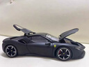 法莫奇車模1:18法拉利SP3 Daytona汽車模型仿真合金手辦送男友生日禮物 1:18法拉利SP3黑色碳纖維紋理版( 曬單實(shí)拍圖